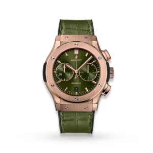 Hublot Classic Fusion Chronograph King Gold Green 45mm MPN: 521.OX.8980.LR