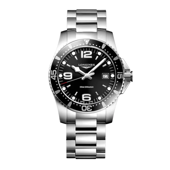 Longines HydroConquest 41mm Mens Watch Black MPN: L37404566