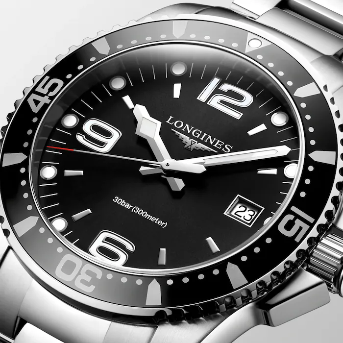Longines HydroConquest 41mm Mens Watch Black MPN: L37404566