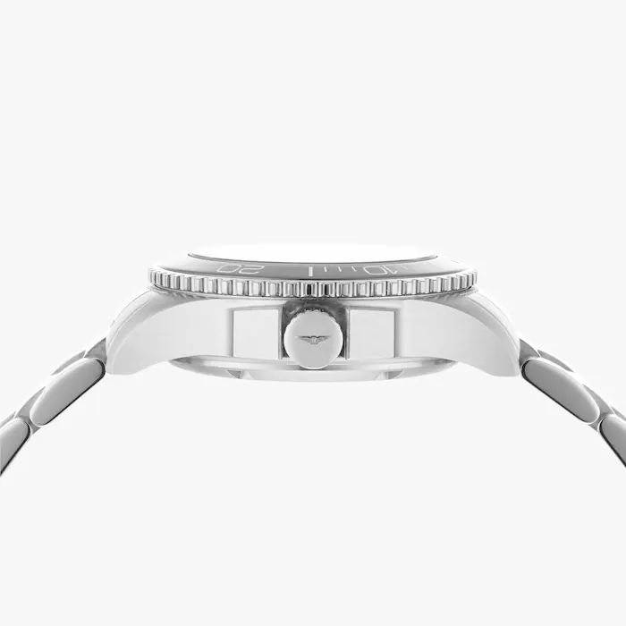 Longines Hydroconquest 32mm Ladies Watch Mother Of Pearl Silver Exclusive to The Watches Of Switzerland Group MPN: L33704876
