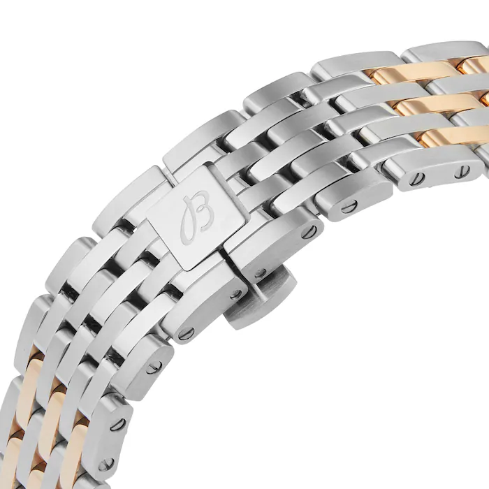 Breitling Navitimer 36mm Ladies Watch White Mother Of Pearl Stainless Steel And 18k Red Gold MPN: U17327211A1U1