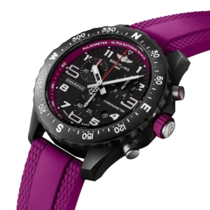 Breitling Endurance Pro 38mm Unisex Watch Purple Rubber MPN: X83310F61B1S1