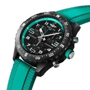 Breitling Endurance Pro 38mm Unisex Watch Turquoise The Watches Of Switzerland Group Exclusive MPN: X833105A1B1S1