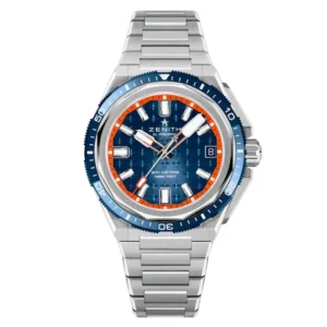 Zenith Defy Extreme Diver 42.5mm Mens Watch Blue Interchangeable Strap MPN: 95.9601.3620/51.I301