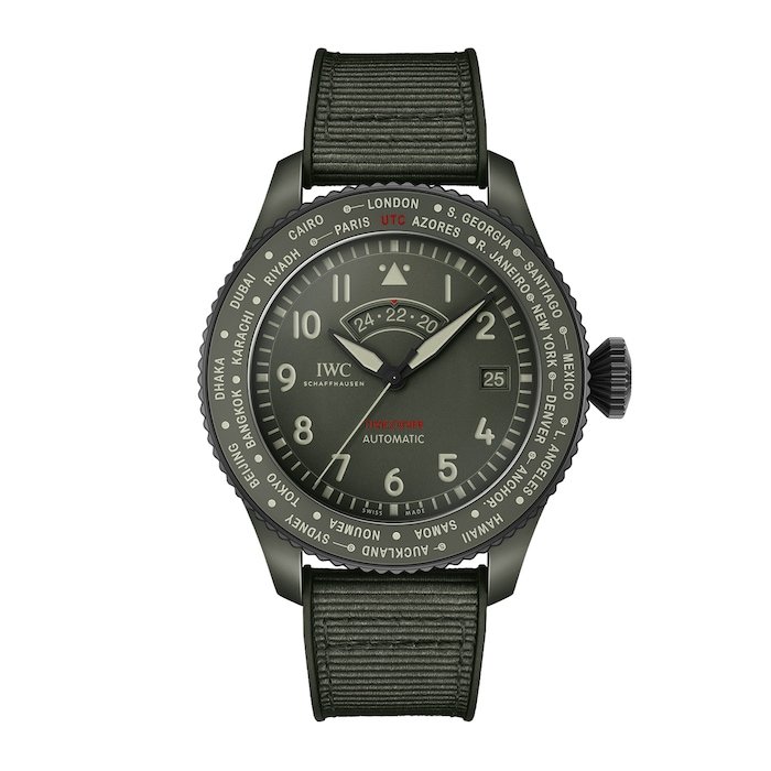 IWC Pilot's Watch Timezoner Top Gun Woodland 46mm MPN: IW395601