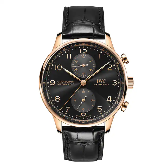 IWC Portugieser Chronograph 41 Obsidian MPN: IW371625