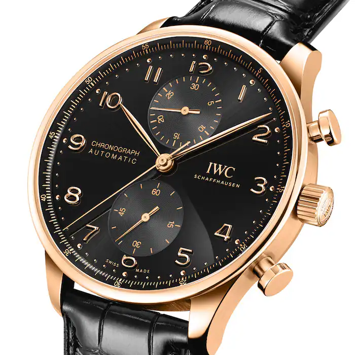 IWC Portugieser Chronograph 41 Obsidian MPN: IW371625