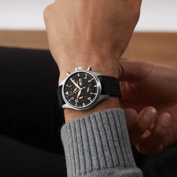 IWC Pilot's Chronograph 41mm APXGP Mens Watch Black MPN: IW388116