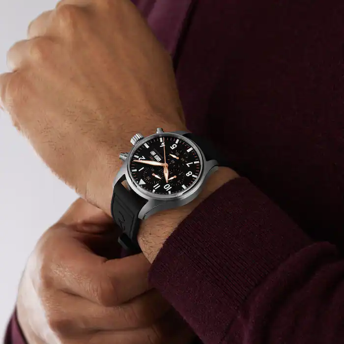 IWC Pilot's Chronograph 41mm APXGP Mens Watch Black MPN: IW388116